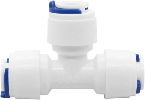 Beduan Water Push to Connect Quick Connect Fitting 3/8" Tube OD for RO Water Reverse Osmosis System Water Tube Fitting (Ball Valve + T + L + I Combe, Pack of 16) in Saudi Arabia