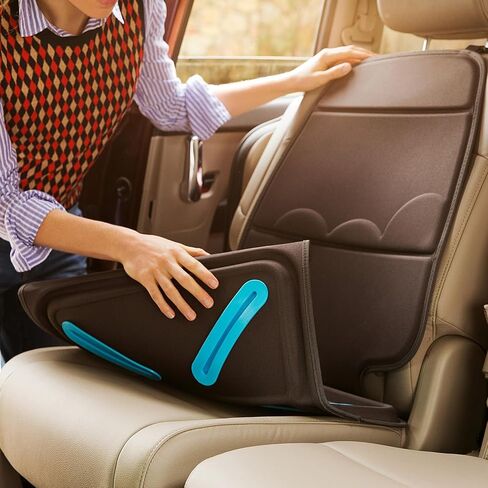 Munchkin Brica Elite Seat Guardian Car Seat Protector for Child Car Seat, Protect Your Seat with This Car Seat Cover for Baby Carseat, Two Count in Saudi Arabia