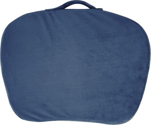 مكتب لاب توب - مكتب لاب توب محمول مع وسادة وسادة، يناسب كمبيوتر محمول يصل إلى 15.6 بوصة لطلاب المكاتب المنزلية الذين يستخدمون كحامل كمبيوتر محمول أو كمبيوتر لوحي (1-أزرق داكن) in Kuwait