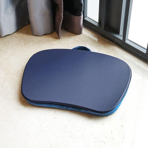 مكتب لاب توب - مكتب لاب توب محمول مع وسادة وسادة، يناسب كمبيوتر محمول يصل إلى 15.6 بوصة لطلاب المكاتب المنزلية الذين يستخدمون كحامل كمبيوتر محمول أو كمبيوتر لوحي (1-أزرق داكن) in Kuwait
