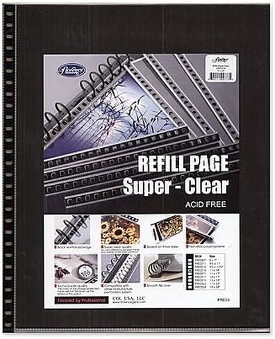 واقيات أوراق أرشيفية فائقة الوضوح مقاس 17 بوصة × 22 بوصة من فلورنسا، 10 عبوات in Kuwait