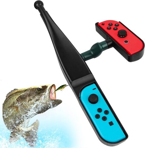 صنارة الصيد للتبديل/تبديل OLED، مجموعة ألعاب الصيد تناسب متاجر Switch Bass Pro - إصدار بطولة Strike والصيد الأسطوري in Kuwait