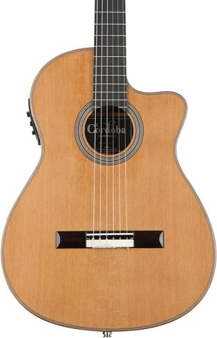 Cordoba Fusion Orchestra CE Crossover Cutaway Acoustic-Electric Nylon String Guitar, Fusion Series in Kuwait