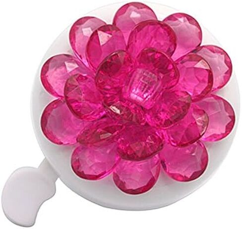 DRBIKE Kids Bike Bell for Girls, Replacement Bicycle Handlebar Bell with Plastic Flower, Cute Bike Safe Cycling Ring Horn, Kids Bike Accessories in Saudi Arabia