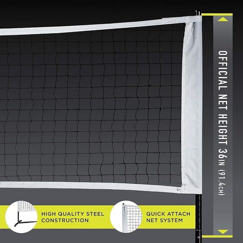 Franklin Sports Half Court Size Pickleball Net by Franklin Pickleball - Includes 10ft Net, (2) Paddles, and (2) X-40 USA Pickleball Approved Pickleballs,Black in Saudi Arabia