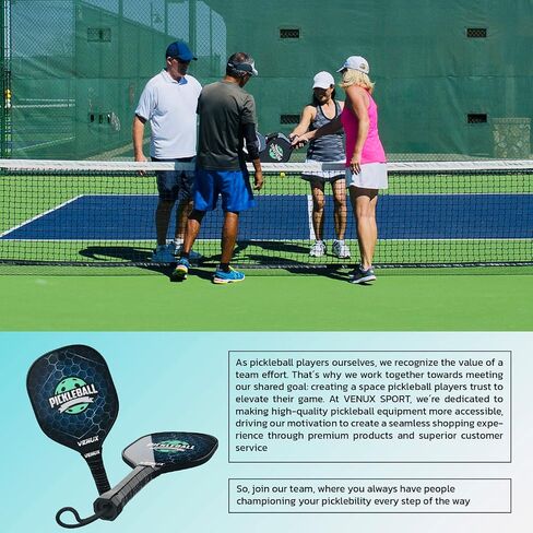 Portable Pickleball Net Set- Professional Pickleball Net System Complete Set 4 Upgraded Paddles 10 Balls + Carrying Bag Steel Metal Frame PE knotless Net Dual PVC Official Regulation Size in Saudi Arabia