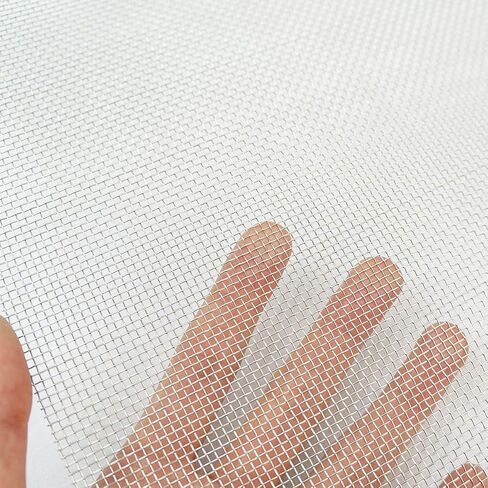 304 Stainless Steel Woven Wire 8 Mesh - 12"X24" (30cmX60cm) Garden Fence BBQ Wire Mesh Window Screen Mesh in Kuwait