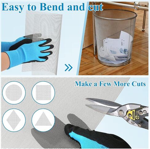 20 Mesh Stainless Steel Mesh Screen 1Pack Woven Wire Mesh 11.3×14.3 inches (283×363mm) for Mesh Screen, No Easily Rust Metal Vent Screen for BBQ, Screen Porch, Floor, Wall, Fireplace Flue in Saudi Arabia