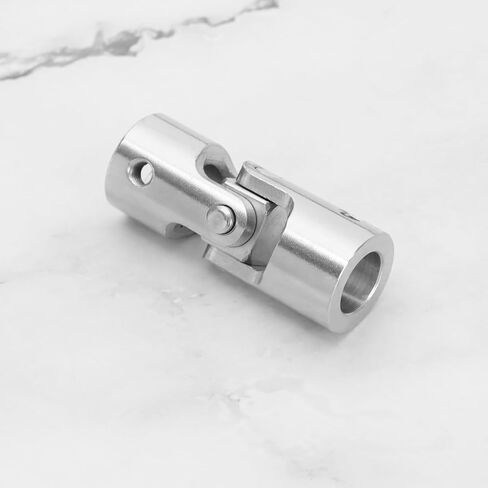 1 Set Metal Universal Coupling Gimbal Crank Drive Knee Joint M5 Carbon Steel Universal Joint Coupling Components for Blinds Rolling Shutter Model Vehicle Ship in Saudi Arabia