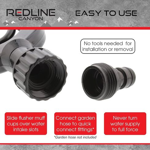 أغطية كأس مستطيلة لتغذية محرك القارب بتغذية المياه المزدوجة مع مجموعة تركيبات خرطوم - تنظيف المحرك الخارجي البحري in Kuwait