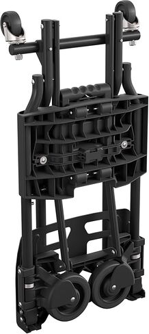 COSCO 12223BLK1E Shifter 2 في 1 شاحنة/عربة يدوية قابلة للطي مع لوحة كبيرة لأصابع القدم، أسود in Kuwait
