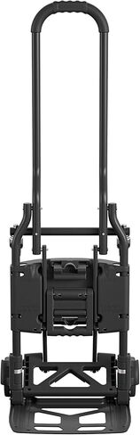 COSCO 12223BLK1E Shifter 2 في 1 شاحنة/عربة يدوية قابلة للطي مع لوحة كبيرة لأصابع القدم، أسود in Kuwait