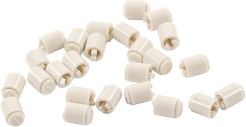 25 قطعة LK150 واقي إبرة، أغطية إبر الحياكة لتقليل الاحتكاك لنسيج الحياكة، رمادي in Kuwait