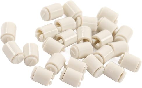 25 قطعة LK150 واقي إبرة، أغطية إبر الحياكة لتقليل الاحتكاك لنسيج الحياكة، رمادي in Kuwait