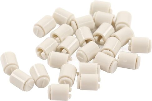 25 قطعة LK150 واقي إبرة، أغطية إبر الحياكة لتقليل الاحتكاك لنسيج الحياكة، رمادي in Kuwait