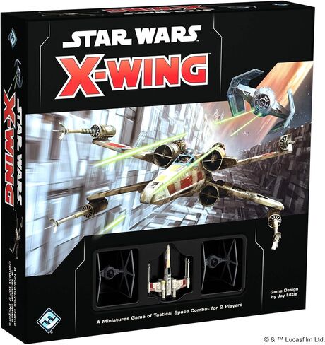 Star Wars X-Wing 2nd Edition Miniatures CORE SET | Strategy Game for Adults and Teens | Ages 14+ | 2 Players | Average Playtime 45 Minutes | Made by Atomic Mass Games in Saudi Arabia