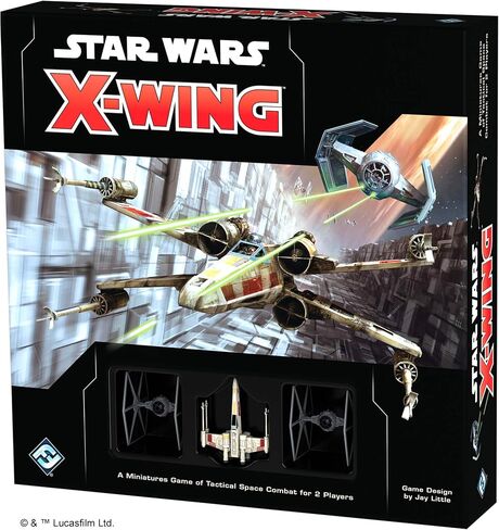Star Wars X-Wing 2nd Edition Miniatures CORE SET | Strategy Game for Adults and Teens | Ages 14+ | 2 Players | Average Playtime 45 Minutes | Made by Atomic Mass Games in Saudi Arabia