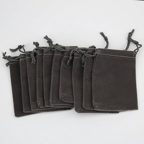 Shintop 10pcs Velvet Drawstring Bags Wedding Gift Bags Velvet Cloth Jewelry Pouches in Saudi Arabia