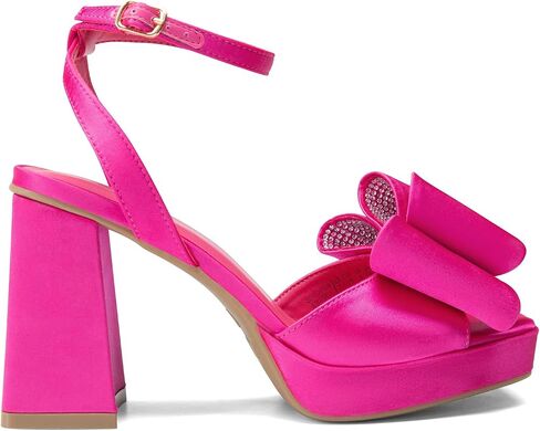 DREAM PAIRS Women's Platform Chunky Heels Fashion Bowknots High Block Square Toe Dress Sandals for Wedding Bridal Party in Saudi Arabia