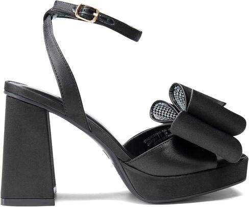DREAM PAIRS Women's Platform Chunky Heels Fashion Bowknots High Block Square Toe Dress Sandals for Wedding Bridal Party in Saudi Arabia