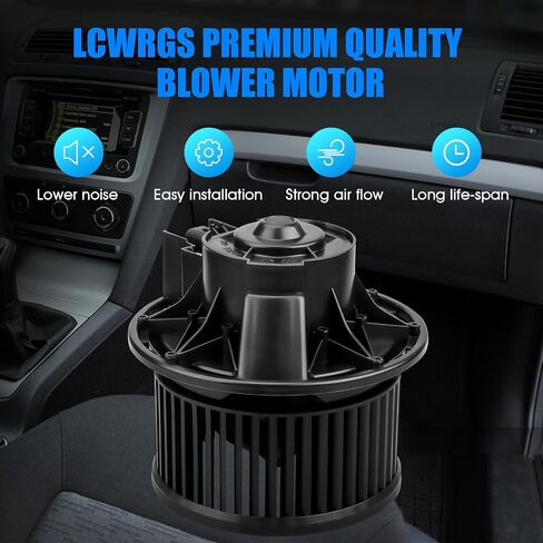 Front AC Blower Motor with Fan Fits for 2002 2003 2004 2005 2006 Jeep Wrangler TJ Liberty Cherokee HVAC Heater Blower Motor Replaces# 700154 in Saudi Arabia