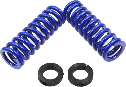 Pair(2) Yam-aha Golf Cart Shock Springs Blue For Yam-aha G14 G16 G19 G22 G29 - Heavy Duty Rear Coil Spring in Saudi Arabia