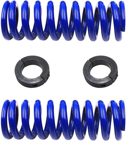 Pair(2) Yam-aha Golf Cart Shock Springs Blue For Yam-aha G14 G16 G19 G22 G29 - Heavy Duty Rear Coil Spring in Saudi Arabia
