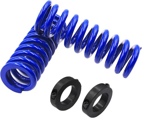 Pair(2) Yam-aha Golf Cart Shock Springs Blue For Yam-aha G14 G16 G19 G22 G29 - Heavy Duty Rear Coil Spring in Saudi Arabia