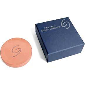 Terracotta Stone Diffuser Handcrafted Natural Ceramic Passive Diffuser for Long Lasting Aromas Perfect for Small Spaces Desks Cars and More, Reusable Portable Thoughtful Gift for Loved Ones in Saudi Arabia