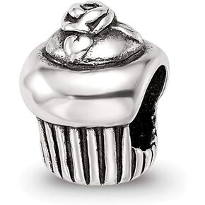 Sterling Silver Reflections Cupcake Bead in Saudi Arabia