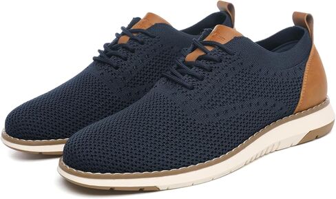 DECARSDZ Mens Mesh Fabric Fashion Sneakers Casual Oxfords Shoe Breathable Walking Shoes in Kuwait