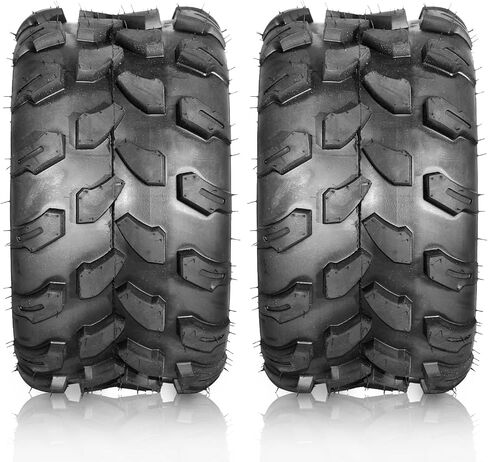 اثنان 18x9.50-8 ATV Go Kart إطارات 4 رقائق مصنفة 18x9.5-8 المطاط الأسود بلا أنبوبي in Kuwait
