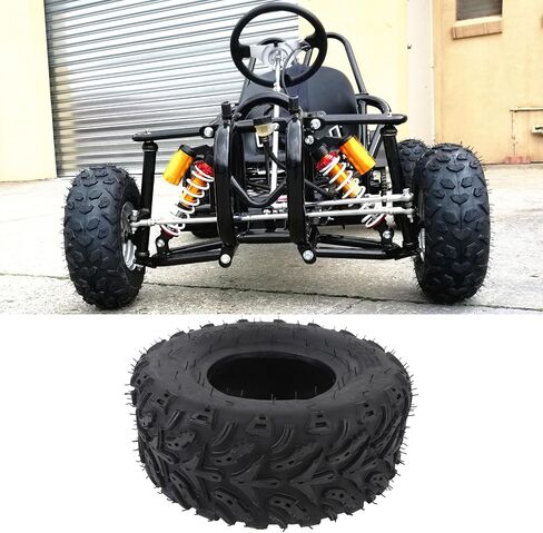 fosa ATV Tire 14x5.00-6 Off Road Tire 6 Inch Cart Replacement High Traction Durable Rubber Puncture for ATV Quad, Off Road, Go Kart, Cart, Mini Bike with in Saudi Arabia