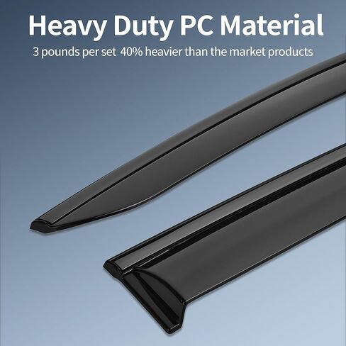 Vesul المطر الحرس نافذة قناع متوافق مع 2023 2024 تويوتا bz4x سوبارو سولتيرا 3-351TY004 نافذة الرياح منحرف درع غطاء قناع خارج نوع جبل in Kuwait