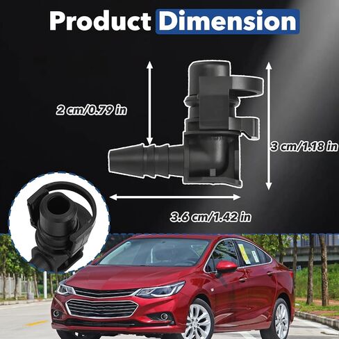 6 PCS 55354565 Throttle Valve Thermostat Body Heater Water Pipe Hose Connector, Replace Part 55574685, 55569809, Fit for Chevrolet Cruze, for Sonic, for Trax, for Buick Encore 1.4L 1.6L 1.8L 2013-2021 in Kuwait