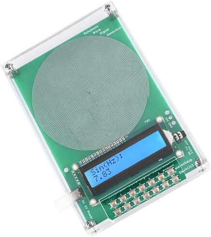 مولد تردد 7.83 هرتز للشفاء ، 0.1HZ-100000Hz جهاز شفاء الجهاز الصوتي القابل للتعديل ، مولد رنين موجة Schumann ، جهاز تكرار شفاء الصوت بالطاقة USB in Kuwait