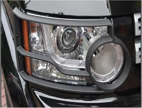 ABS Car Front Headlight + Rear Tail Light Lamp Cover Trim Compatible For Land Rover Discovery 4 LR4 2010 2011 2012 2013(Rear) in Saudi Arabia