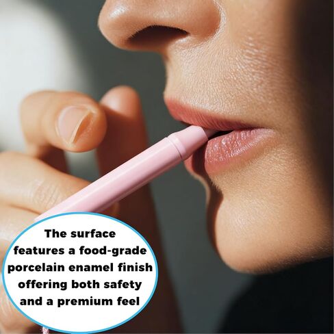 Breathing Necklace to Quit Smoking and Vaping with Refillable Mint Pods, Stop Smoking Aids Fidget Necklace, Smokeless Inhaler for Adults with Enameled Surface, Includes 3 Mint Cotton Cores in Saudi Arabia