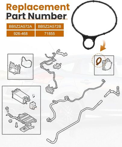 حشية مضخة الفراغ For Ford Edge Escape Explorer Focus Fusion Mustang Taurus ملائمة لنماذج Lincoln Continental MKC Select ، استبدال 71855 BB5Z2A572A BB5Z2A572B 926-468 in Saudi Arabia