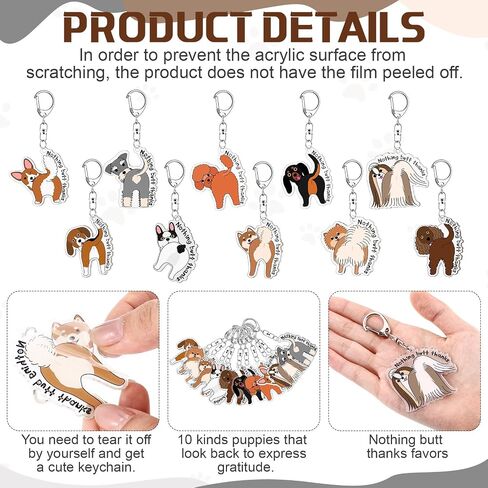 Cunno Vet Tech Technal Gifts Funny Dog Acrylic Keychains with strid stard card to the peterinist in Kuwait