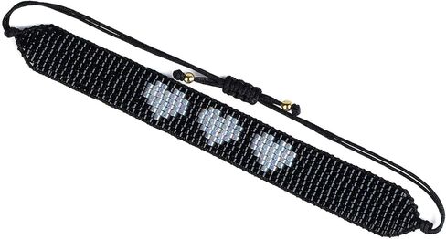 KELITCH Heart-Shaped Wrap Bracelet Miyuki Beads Friendship Bracelet Punk Bracelets Jewelry in Saudi Arabia