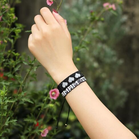 KELITCH Heart-Shaped Wrap Bracelet Miyuki Beads Friendship Bracelet Punk Bracelets Jewelry in Saudi Arabia
