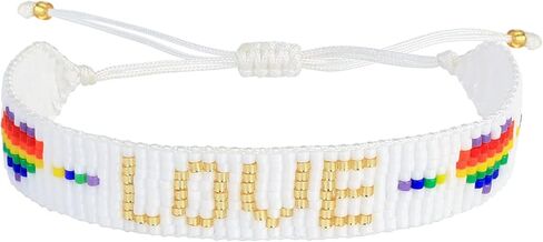 KELITCH Heart-Shaped Wrap Bracelet Miyuki Beads Friendship Bracelet Punk Bracelets Jewelry in Saudi Arabia