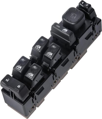 15883320 Front Driver Side Door Lock and Power Window Switch with Mirror Switch and Module Fit for 2003-2007 Cadillac Escalade Chevrolet Avalanche Silverado Suburban Tahoe GMC Yukon Sierra,920-020 in Saudi Arabia