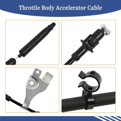 Throttle Body Accelerator Cable Fit for Ford Escape│Mercury Mariner 2005 2006 3.0L V6-Gas Replace 5L8Z-9A758-CA Throttle Control Cable Assembly in Saudi Arabia