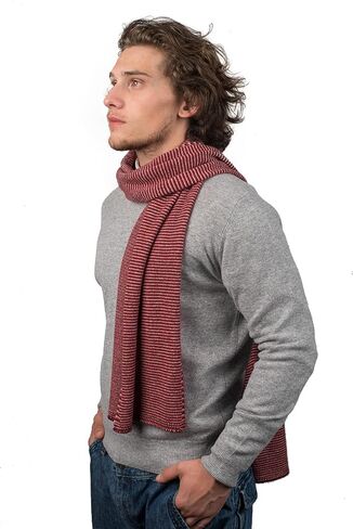 Dalle Piane Cashmere - وشاح مخطط 100 ٪ من الكشمير - صنع في إيطاليا - رجل in Kuwait