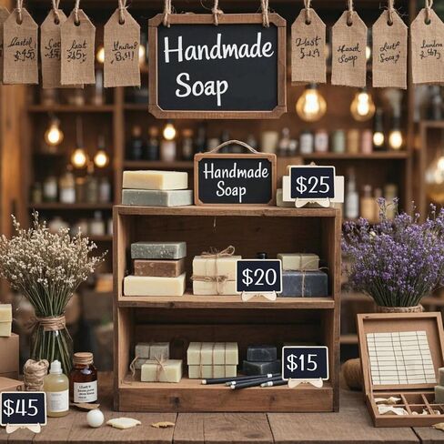 20 حزمة Mini Chalkboard Signs مع Stake Stand ، وعلامات الطعام الخشبية القابلة لإعادة الاستخدام لبوفيه الحفلات ، وملصقات السبورة لحفل الزفاف ، وأرقام الطاولة ، وبطاقات مكان العلامات (5 علامات و 20 ملصقًا) in Kuwait