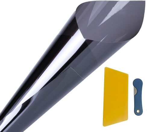 Txujdser Auto Window Tint Film Roll 15 ٪ VLT 30 "× 20 قدمًا - صبغات نافذة الخصوصية للسيارة والمنزل والكتل الأشعة فوق البنفسجية/الأشعة تحت الحمراء ، تقليل الحرارة والتوهج (15 ٪ VLT ، 30 بوصة × 20 قدمًا) in Saudi Arabia