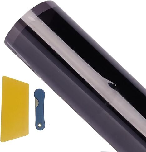 Txujdser Auto Window Tint Film Roll 15 ٪ VLT 30 "× 20 قدمًا - صبغات نافذة الخصوصية للسيارة والمنزل والكتل الأشعة فوق البنفسجية/الأشعة تحت الحمراء ، تقليل الحرارة والتوهج (15 ٪ VLT ، 30 بوصة × 20 قدمًا) in Saudi Arabia