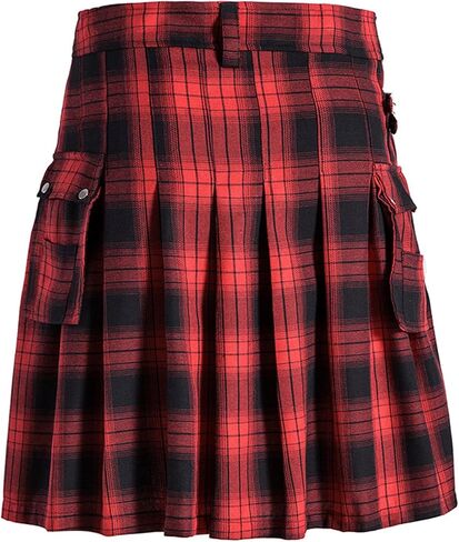 Kilts for Men Scottish Traditional Highland Tartan Utility Kilt St. Patrick's Day Wedding Scottish Games in Saudi Arabia